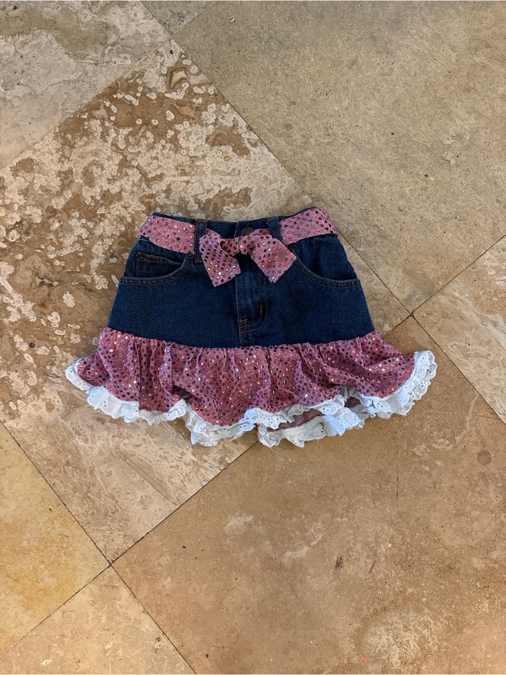 Kiddie Korral denim skirt 3t